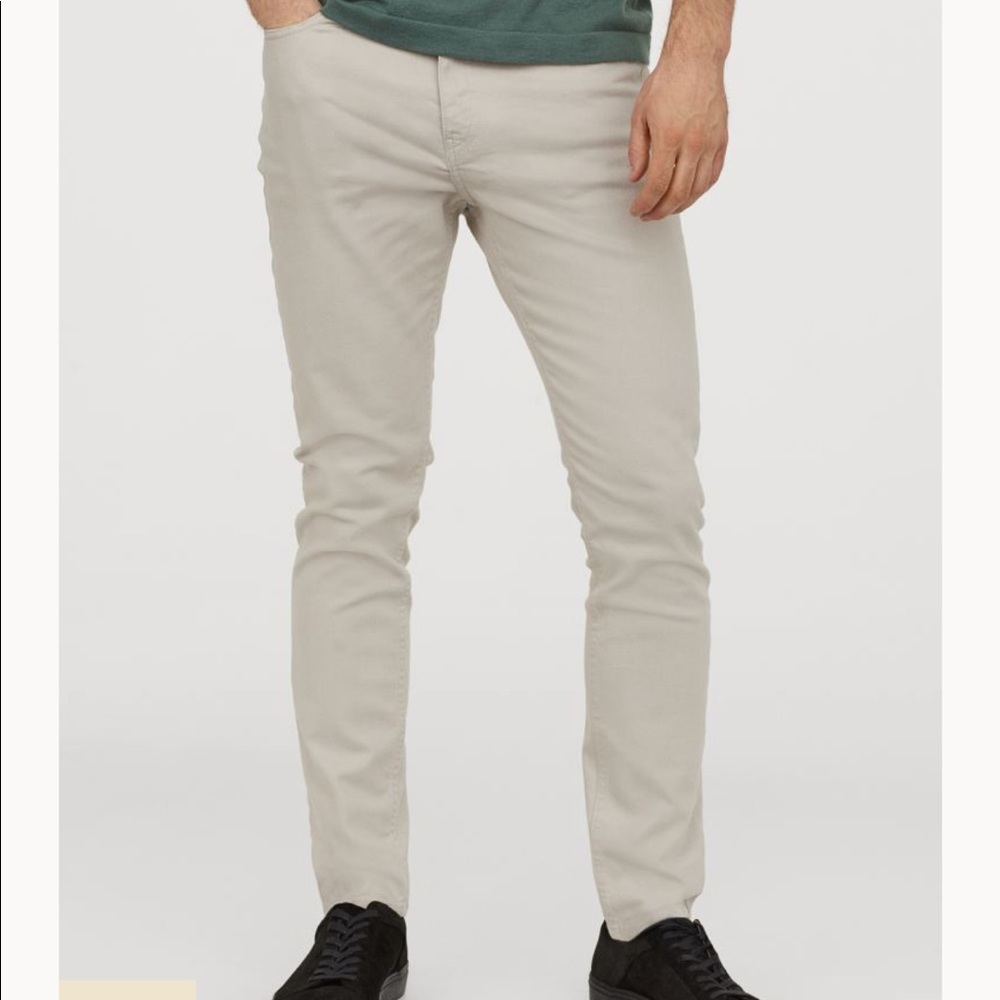 Men’s twill pants from H&M (New)